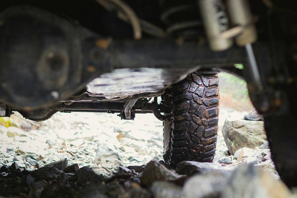 jeep undercarriage