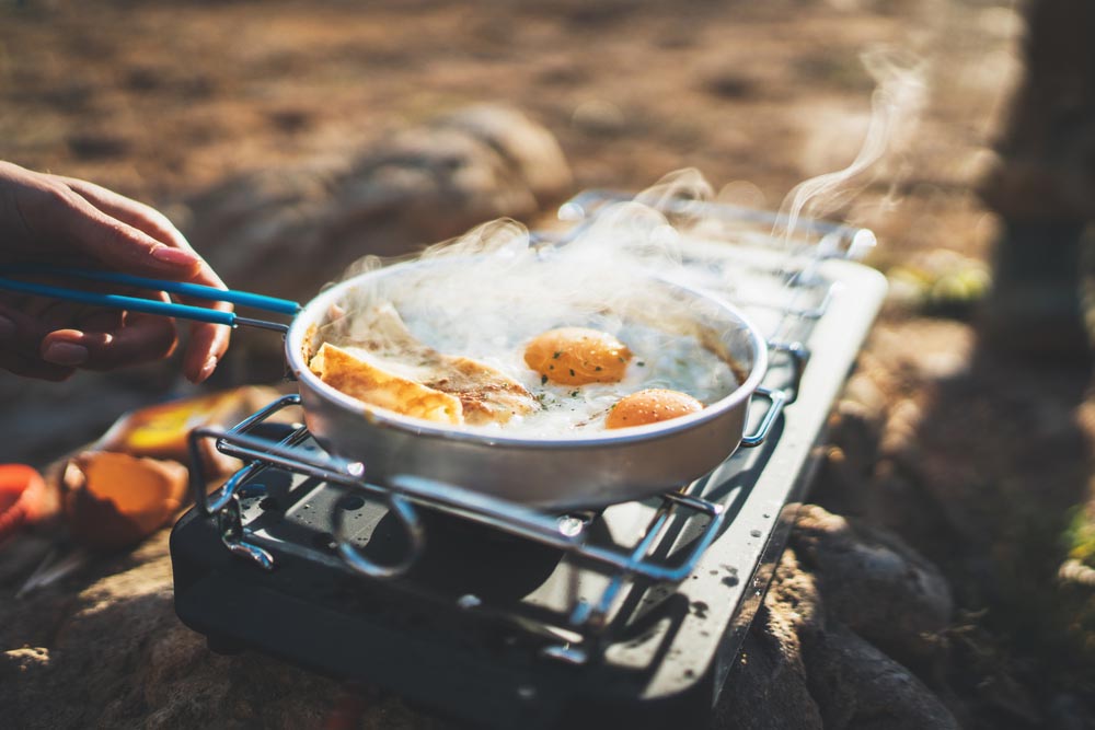 camping safety tips for food