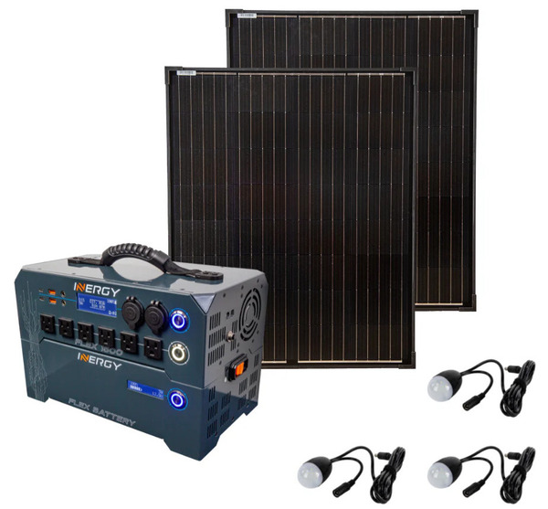 Inergy FLEX 1500 Silver Solar Kit