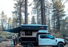OEV Back Country slide-in truck bed camper from BTR Outfitters